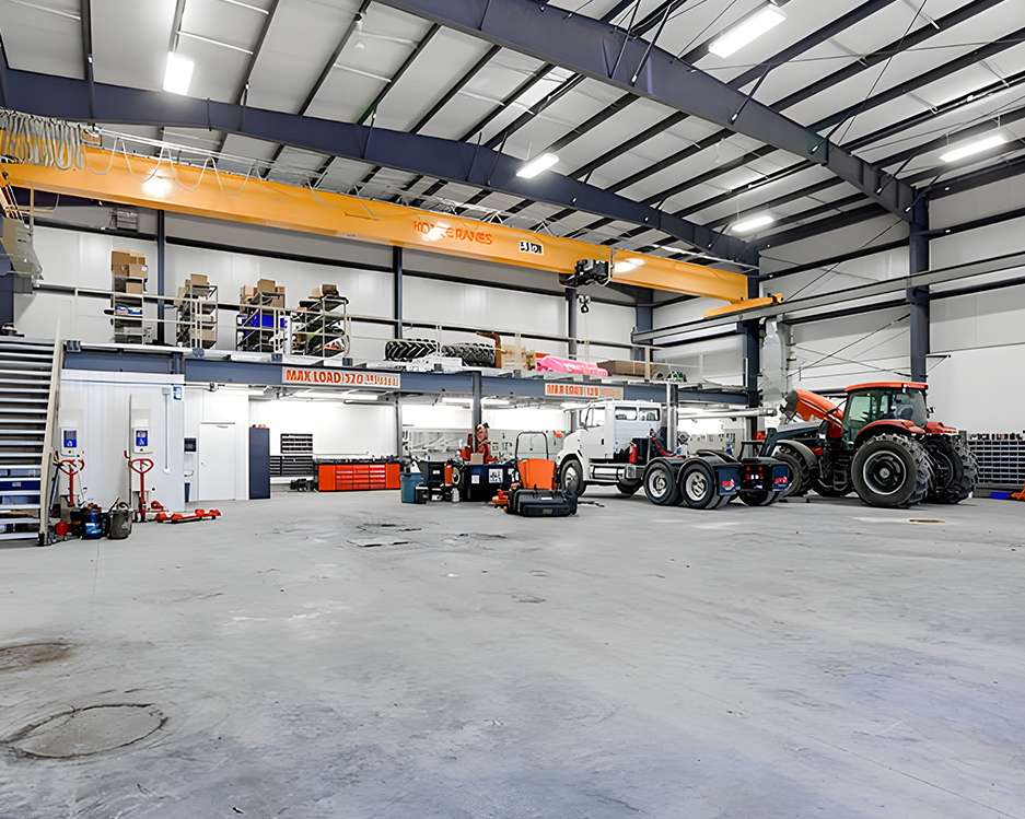 steel building warehouse